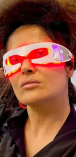 Ryan Reynolds using red light device